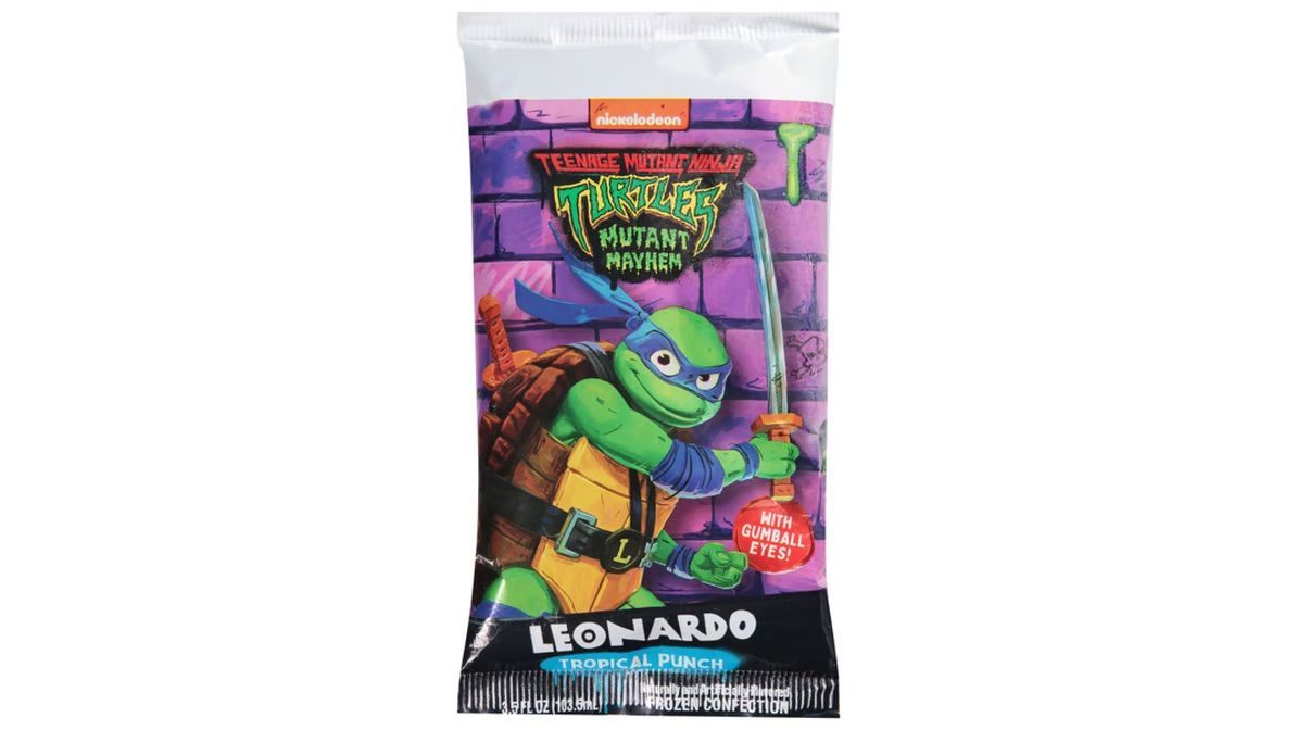 Teenage Mutant Ninja Turtles Leonardo Tropical Punch Frozen Confection (3.5 oz)