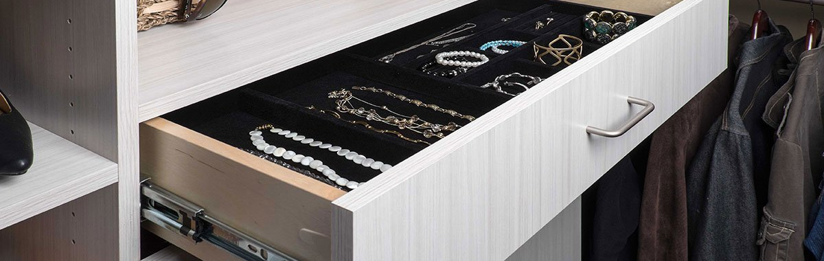 Custom Closet System Drawers