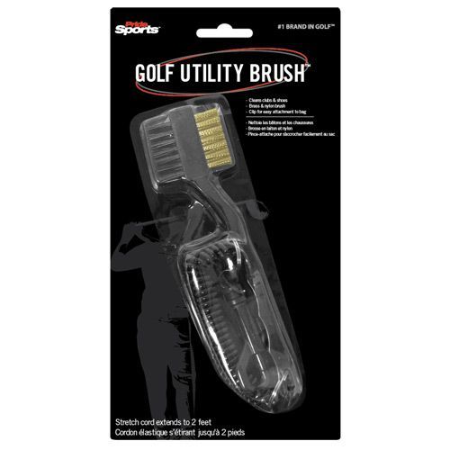 2-Sided Cleaning Brush With 2 Ft. Stretch Cord
