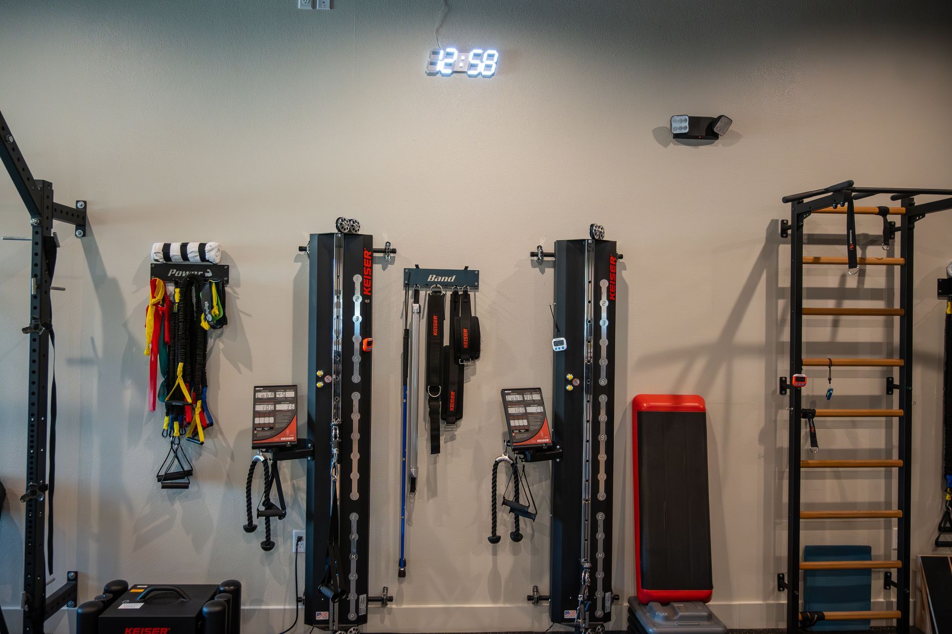 Rehabilitation equipment used for injury recovery at physical therapy clinic in Springtown Texas