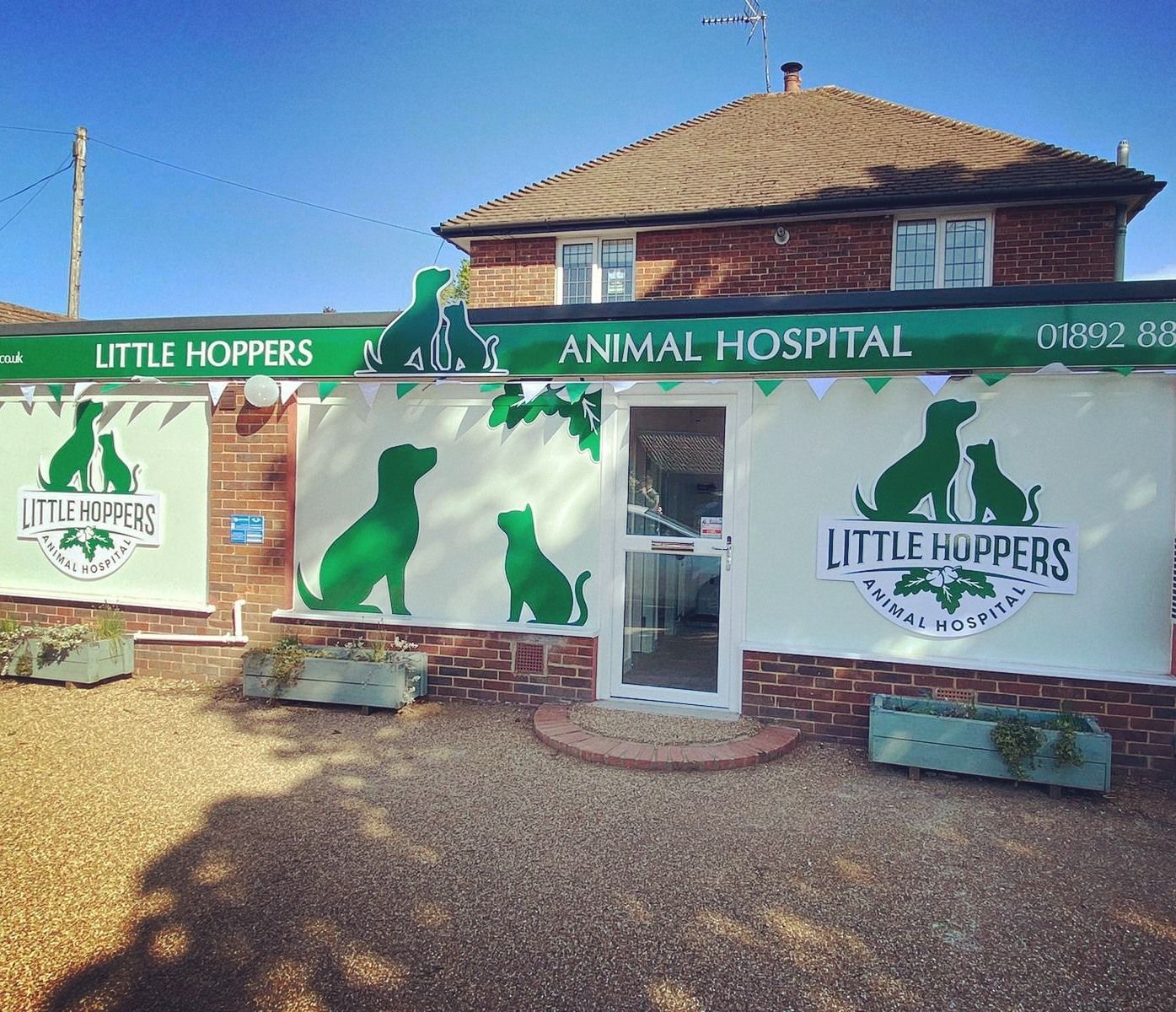 A local pet clinic Little Hoppers Vets