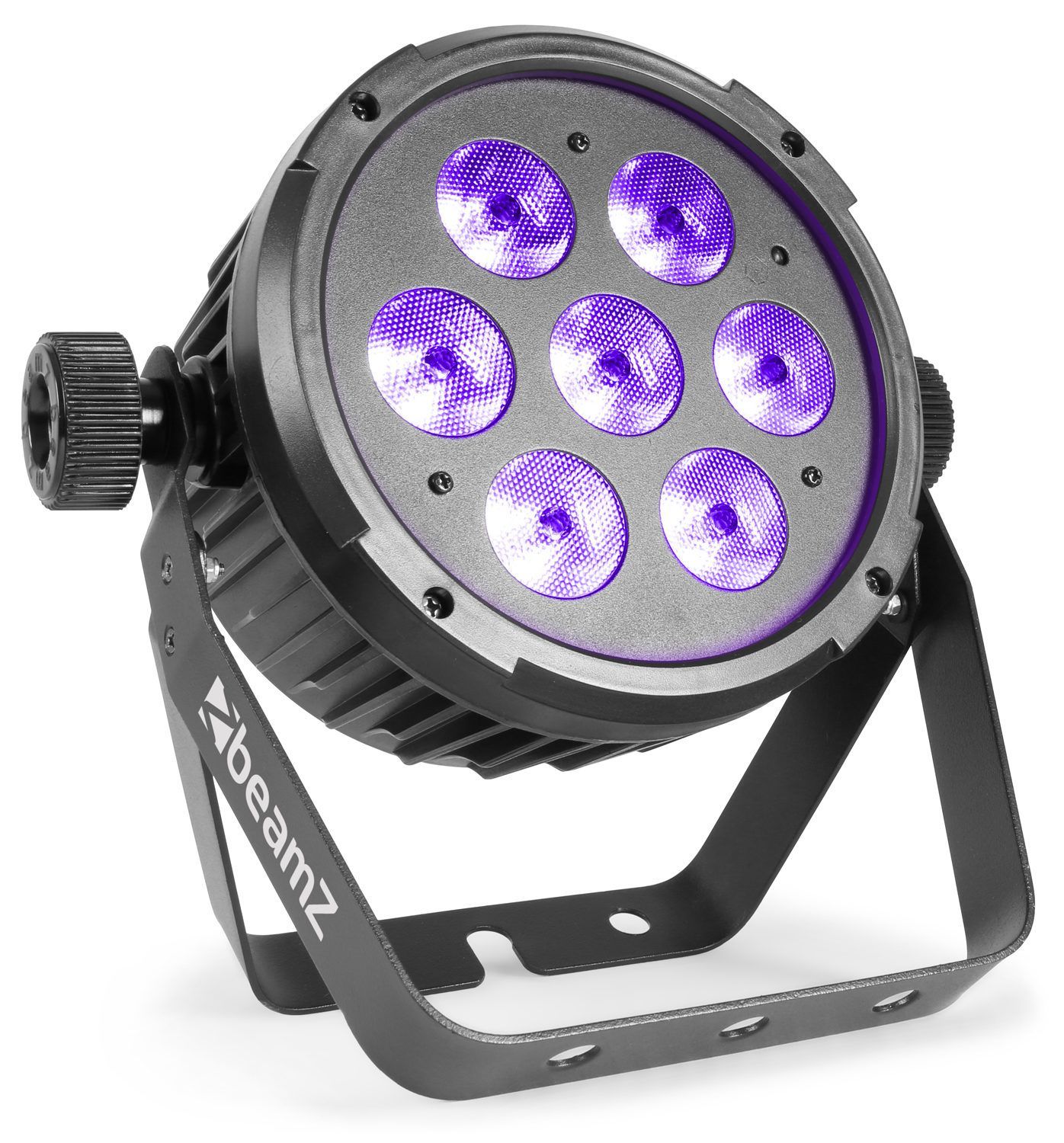 Beamz BT280 RGBAW-UV Flatpar (Pair) - original product photographs on a clean white background