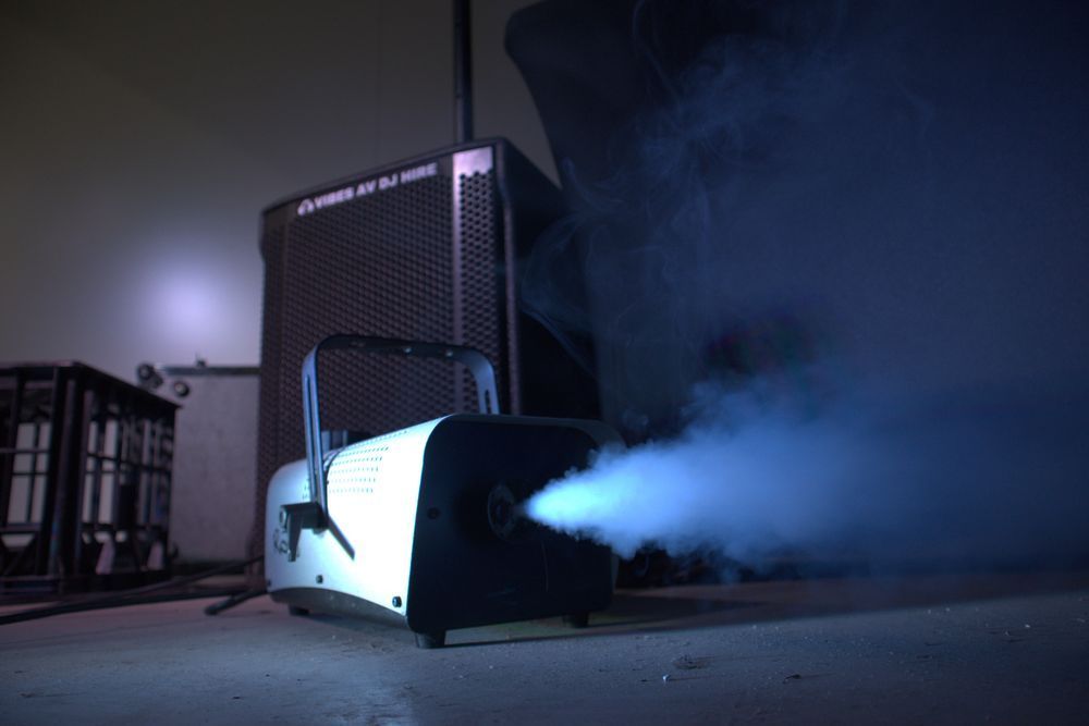 Fog Machine - original product photographs on a clean white background