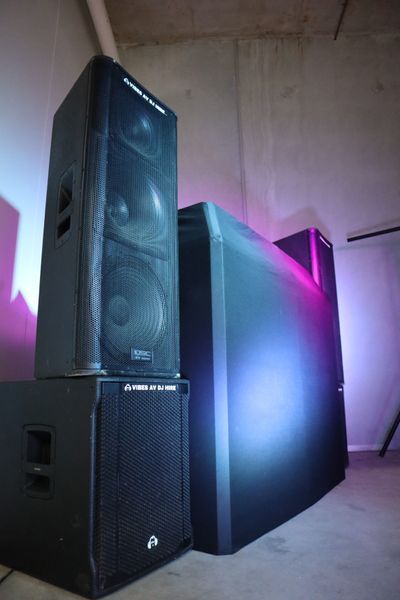 QSC KW153 3-Way Loudspeakers hire in Sydney