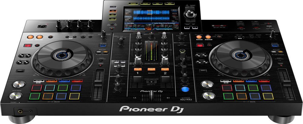 XDJ-RX2, Speakers & Subwoofers Package - original product photographs on a clean white background