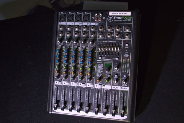 Mackie ProFX8v2 8-Channel Mixer with USB hire in Sydney