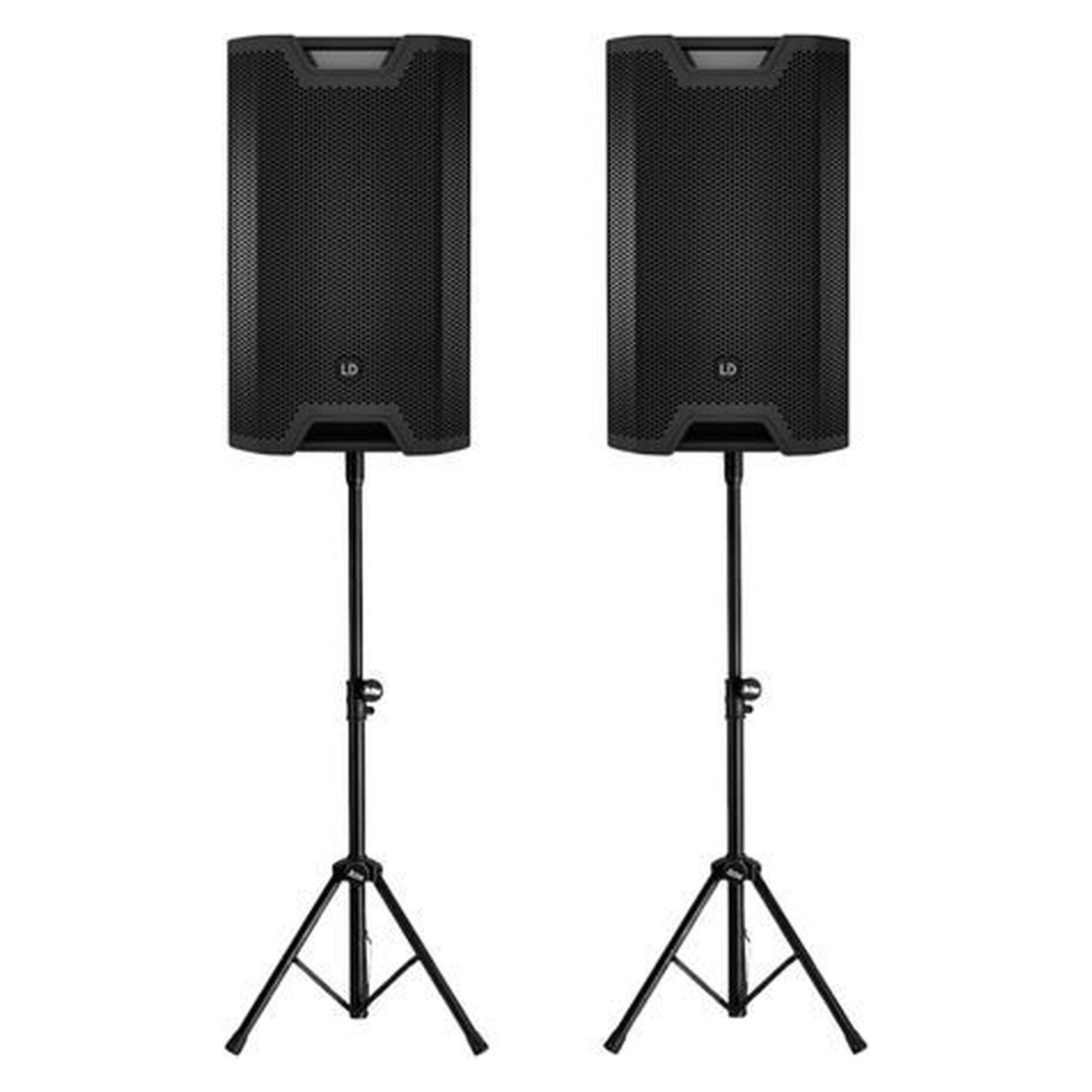 LD Systems ICOA 15A Active Speakers - original product photographs on a clean white background
