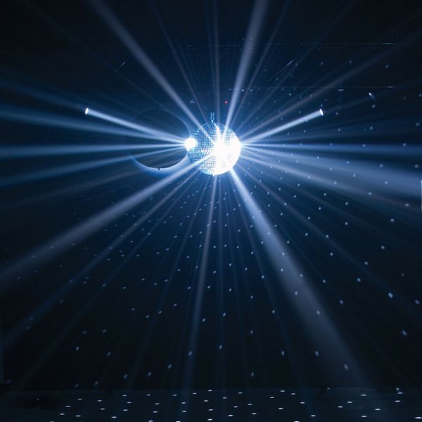 Disco Ball Package (White) hire in Sydney
