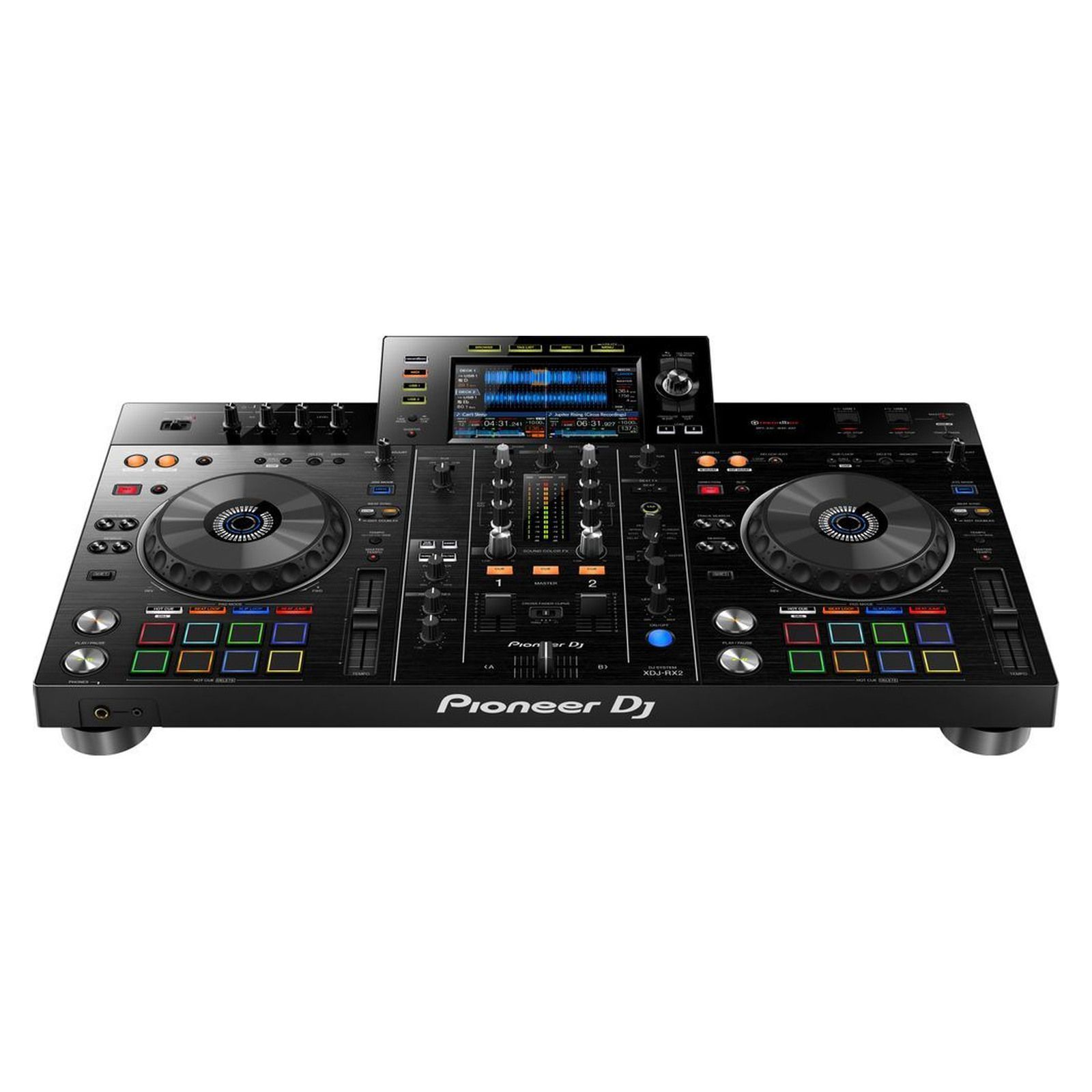 Pioneer XDJ-RX2 All-in-One DJ Console - original product photographs on a clean white background