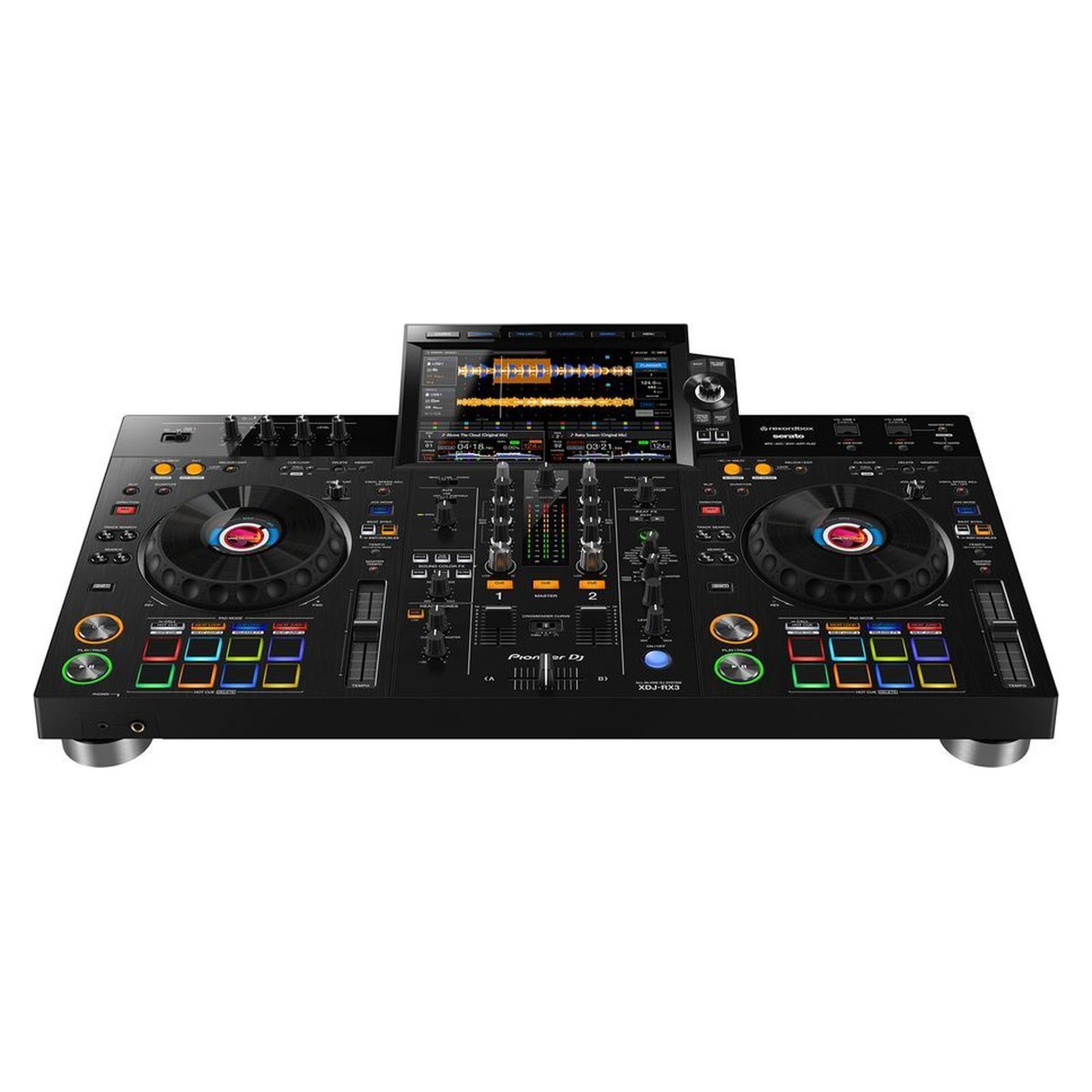 Pioneer XDJ-RX3 All-in-One DJ System - original product photographs on a clean white background