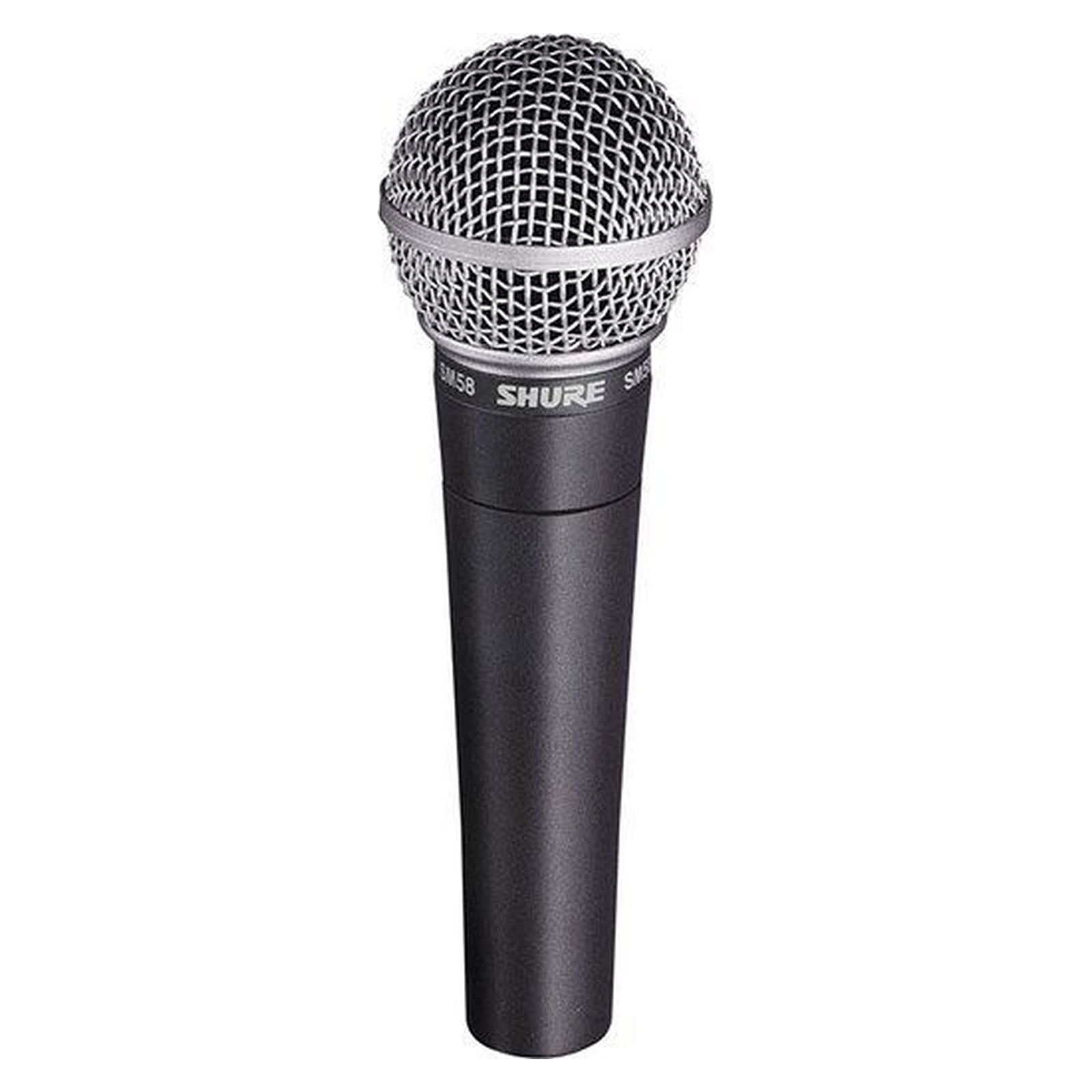 Shure SM58 Cabled Microphone - original product photographs on a clean white background