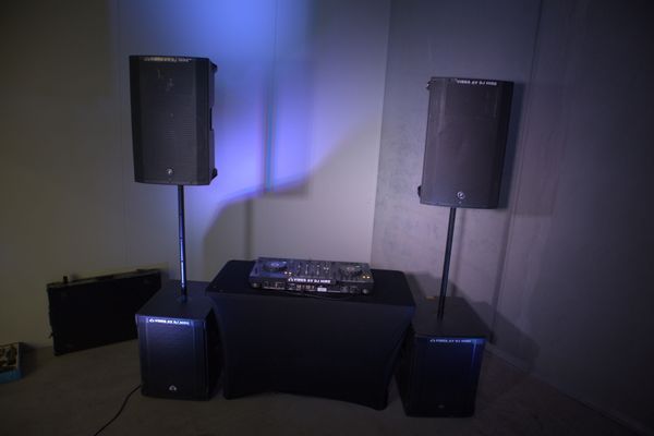 Speaker, Subwoofer & Booth Monitor Package hire in Sydney