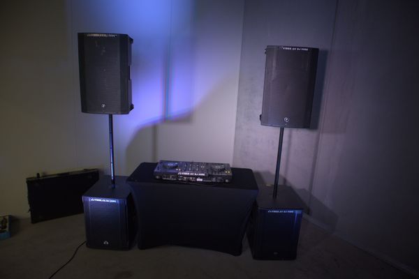 XDJ-RX2, Speakers, Subwoofers & DJ Booth Package hire in Sydney