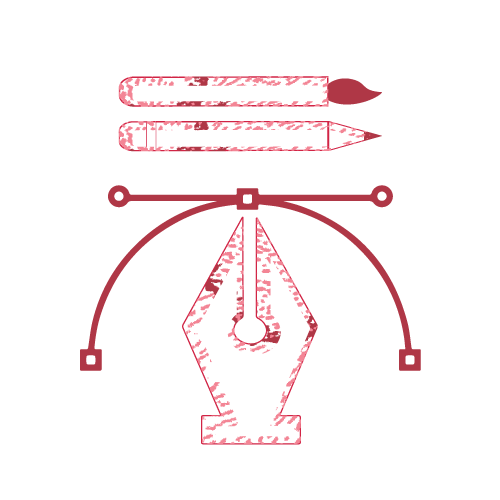 pens and pen nib icon