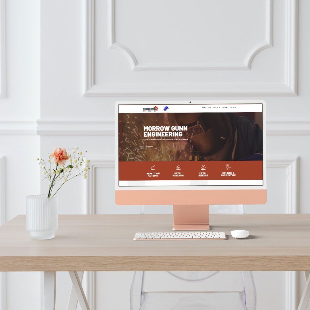 MORROW GUNN ENGINEERING WEBSITE DESIGN SHOWCASE