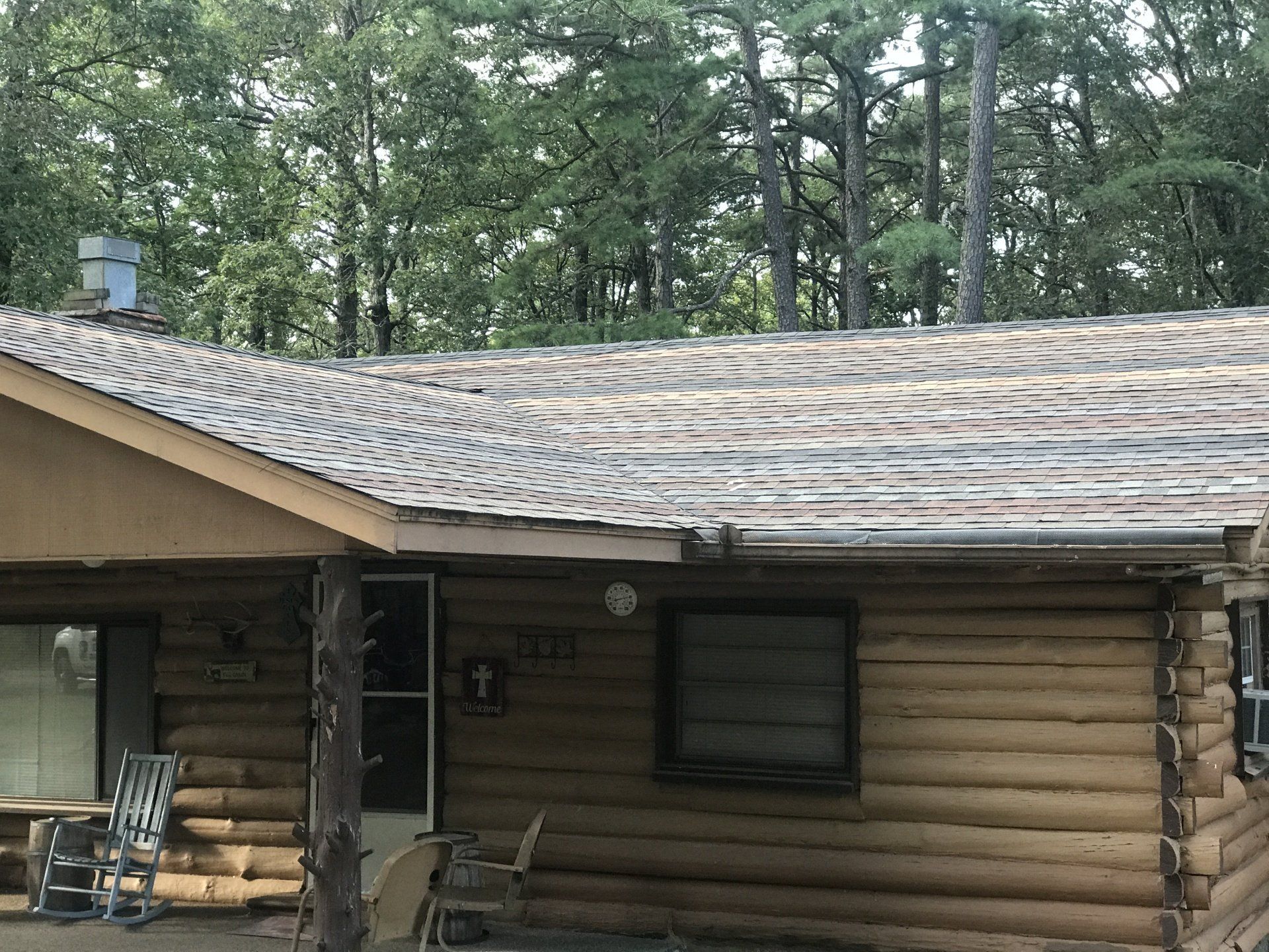 cabin roof replacement