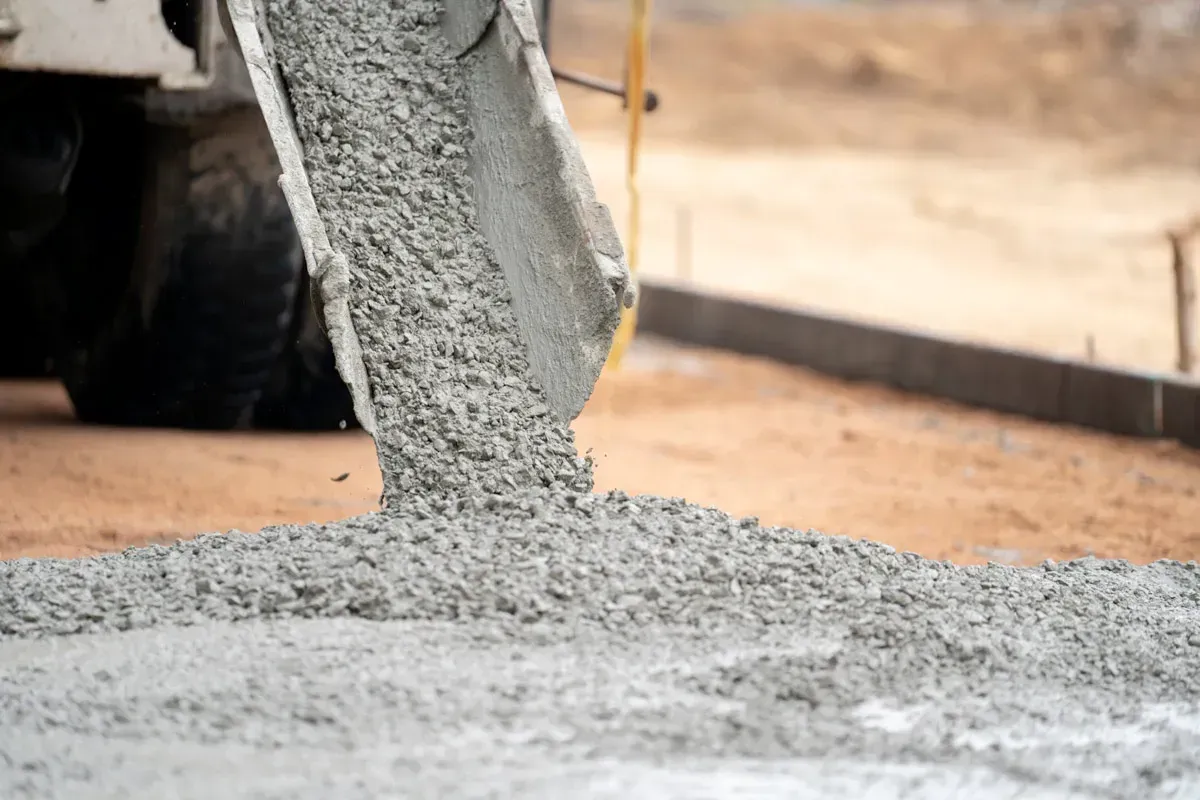 béton prêt à l'emploi