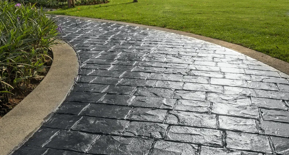 Béton décoratif