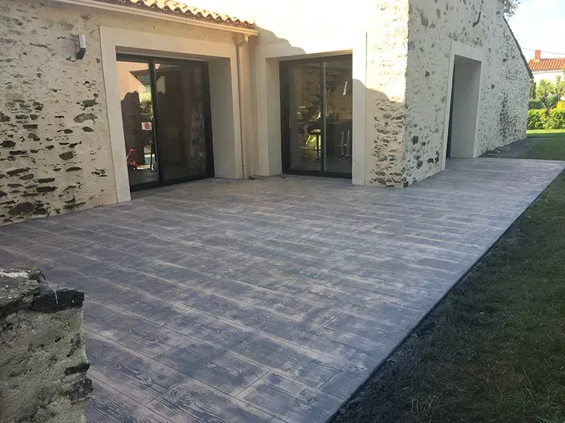 Béton décoratif