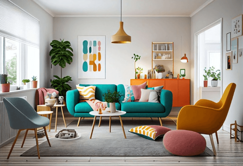 Couleurs pour l'intérieur de la maison