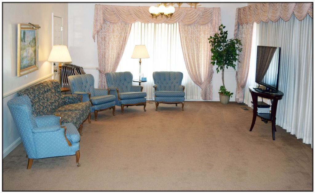 Interior and exterior photos of Holbrook Mortuary in Millcreek Utah.