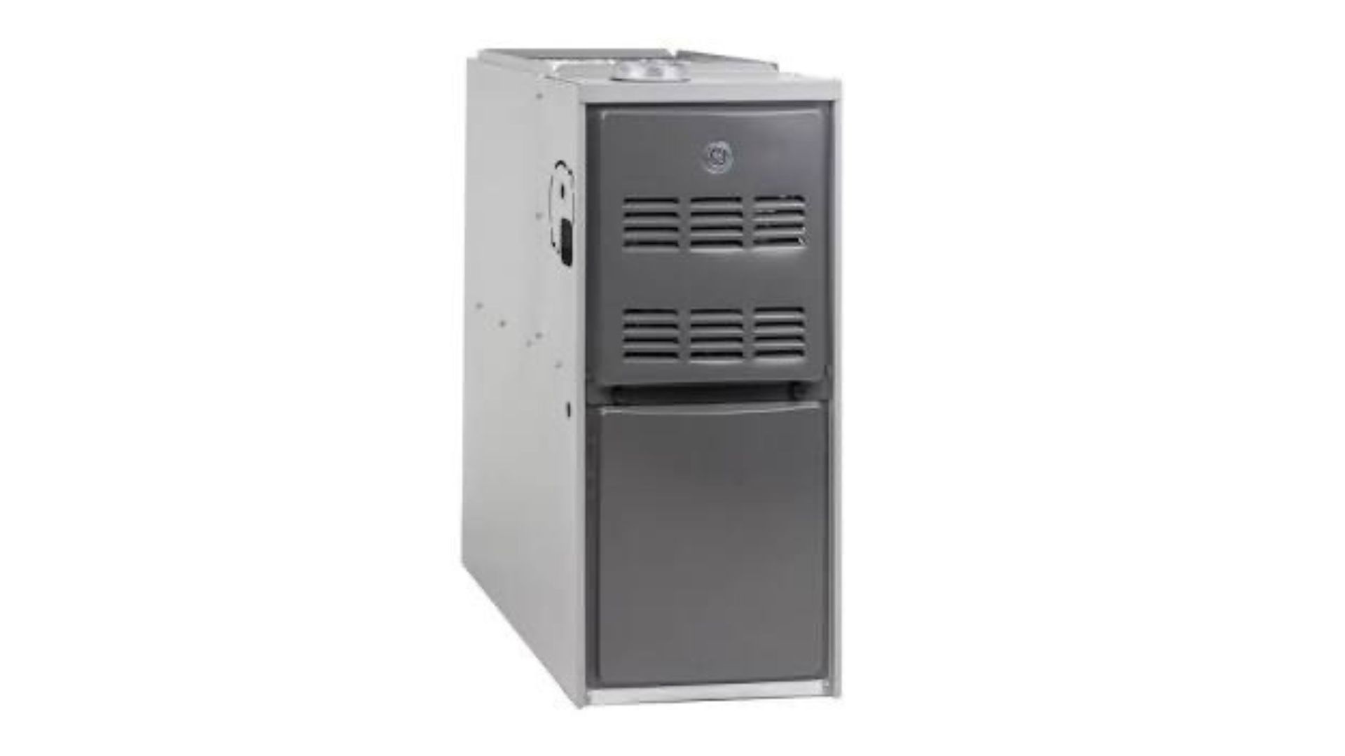 A picture of a furnace on a white background.