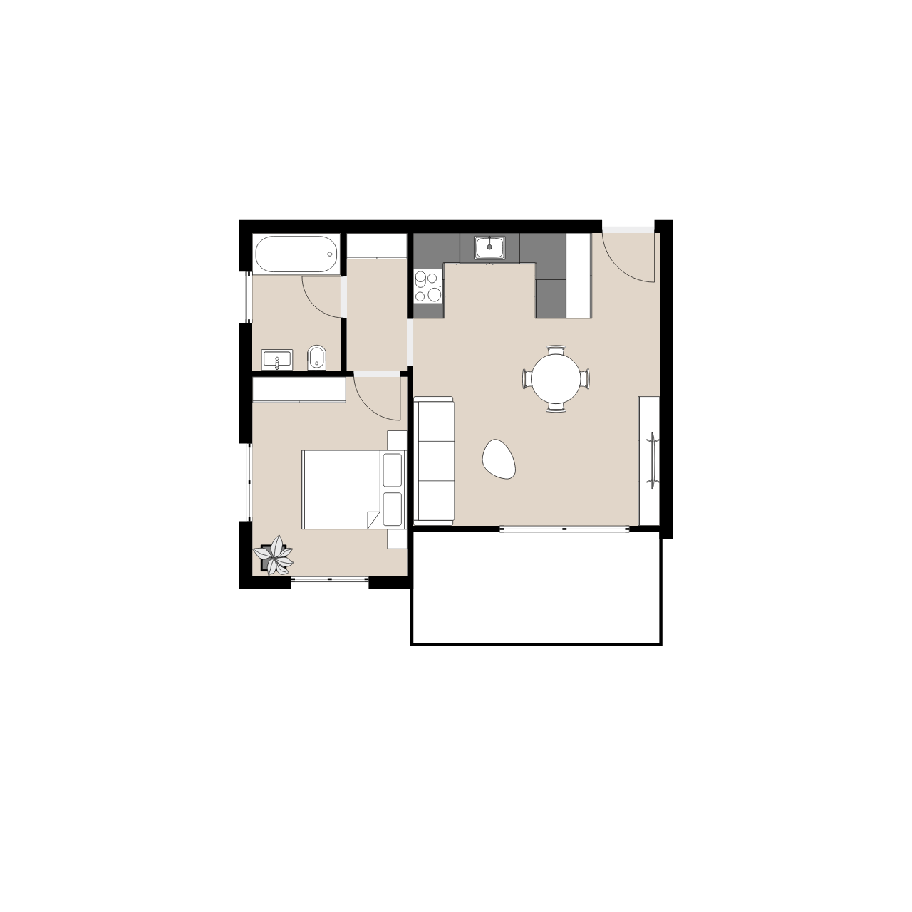Wohnung 13 Neubau Kapitalanleger Wohnung KfW40+ QNG Eigentumswohnung München Bogenhausen Johanneskirchen