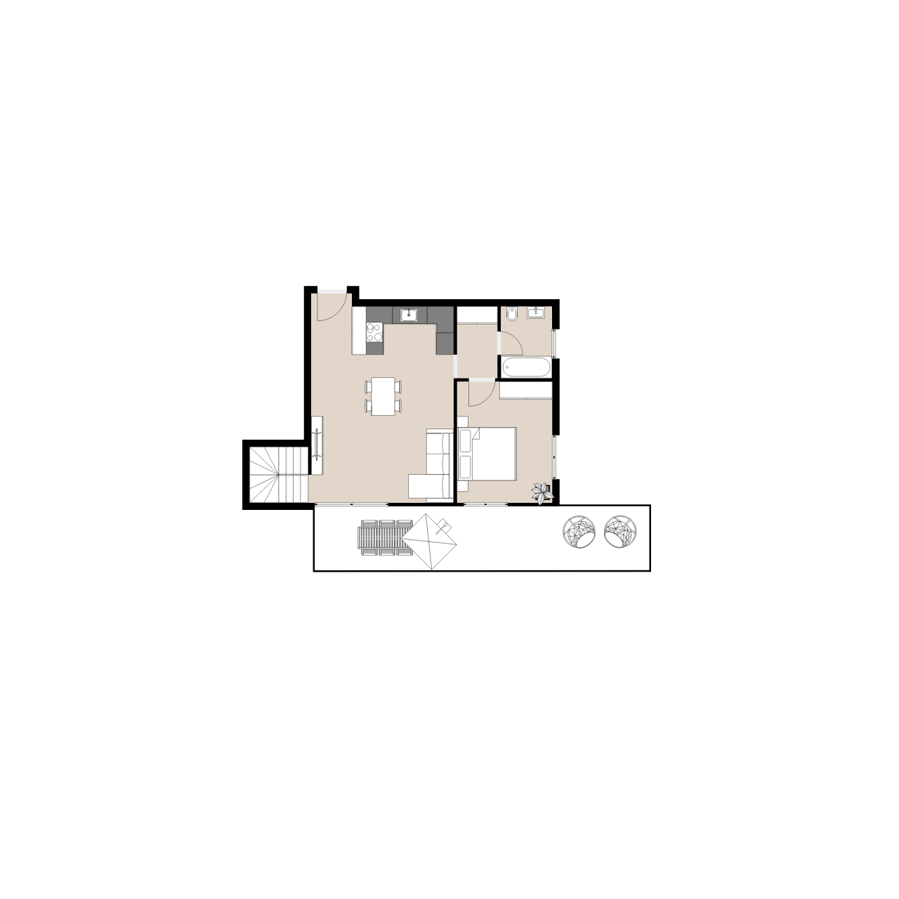 Wohnung 19 Neubau Kapitalanleger Wohnung KfW40+ QNG Eigentumswohnung München Bogenhausen Johanneskirchen