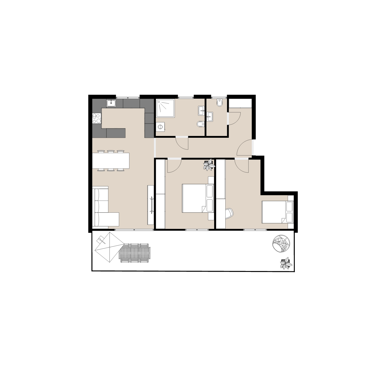 Wohnung 24 Neubau Kapitalanleger Wohnung KfW40+ QNG Eigentumswohnung München Bogenhausen Johanneskirchen