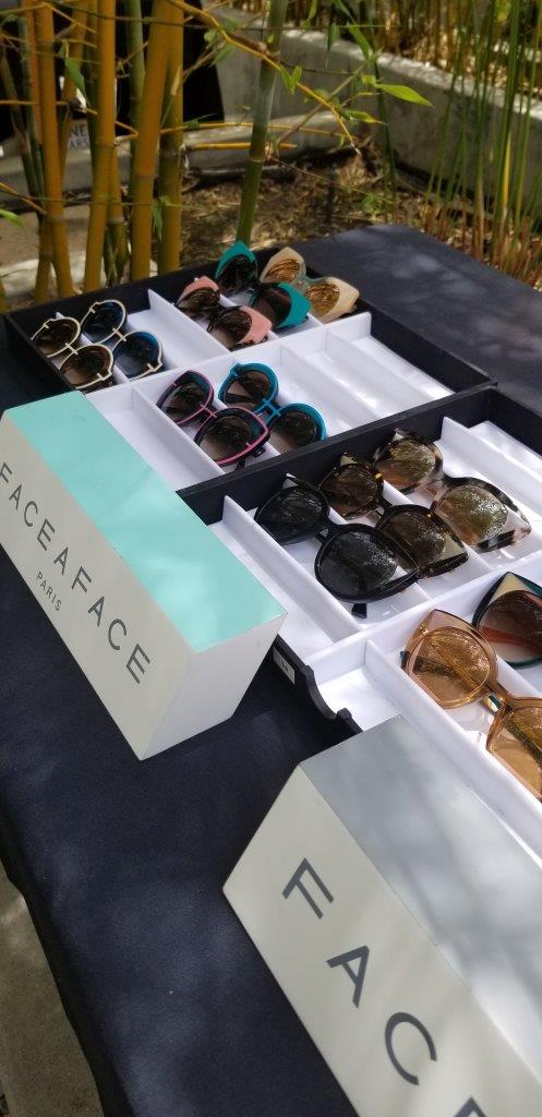 Face a Face tabletop display at Raise Your Glasses 2019 Event