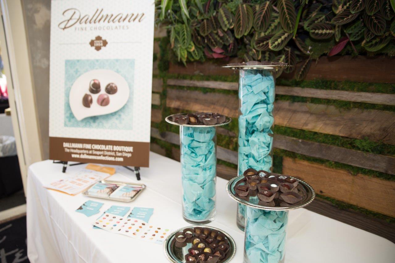 Dallman Chocolate display at Raise Your Glasses 2018 Event