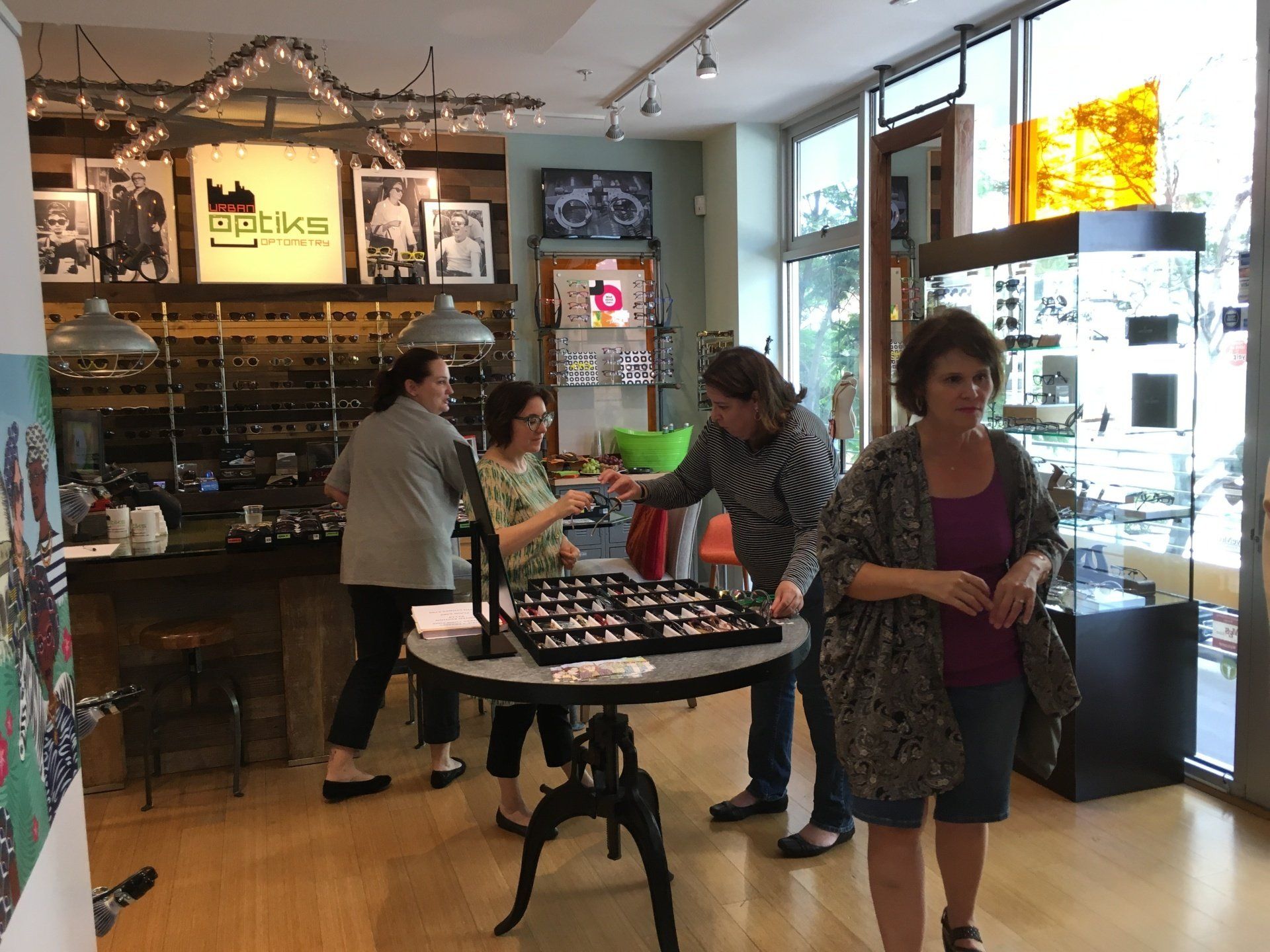 Guests enjoying 2017 Francis Klein Trunk Show