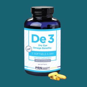 Bottle of supplements
