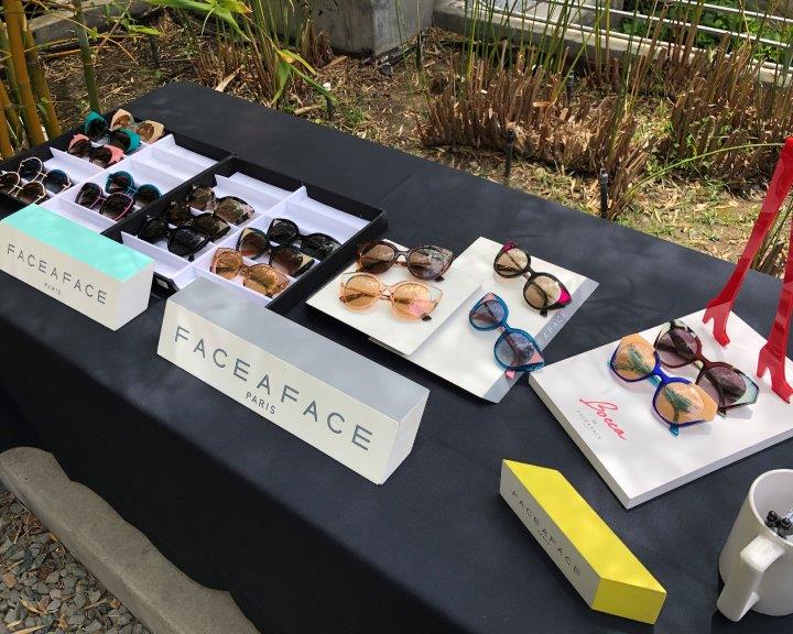 Face a Face frameline display on table at 2019 Raise Your Glasses Event