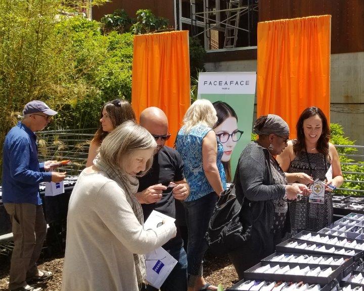 Group of people shopping at 2019 Raise Your Glasses Event