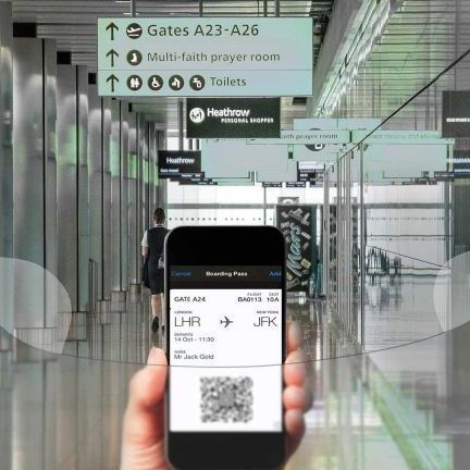 A cellphone viewed through a digital lens showing the clarity they provide