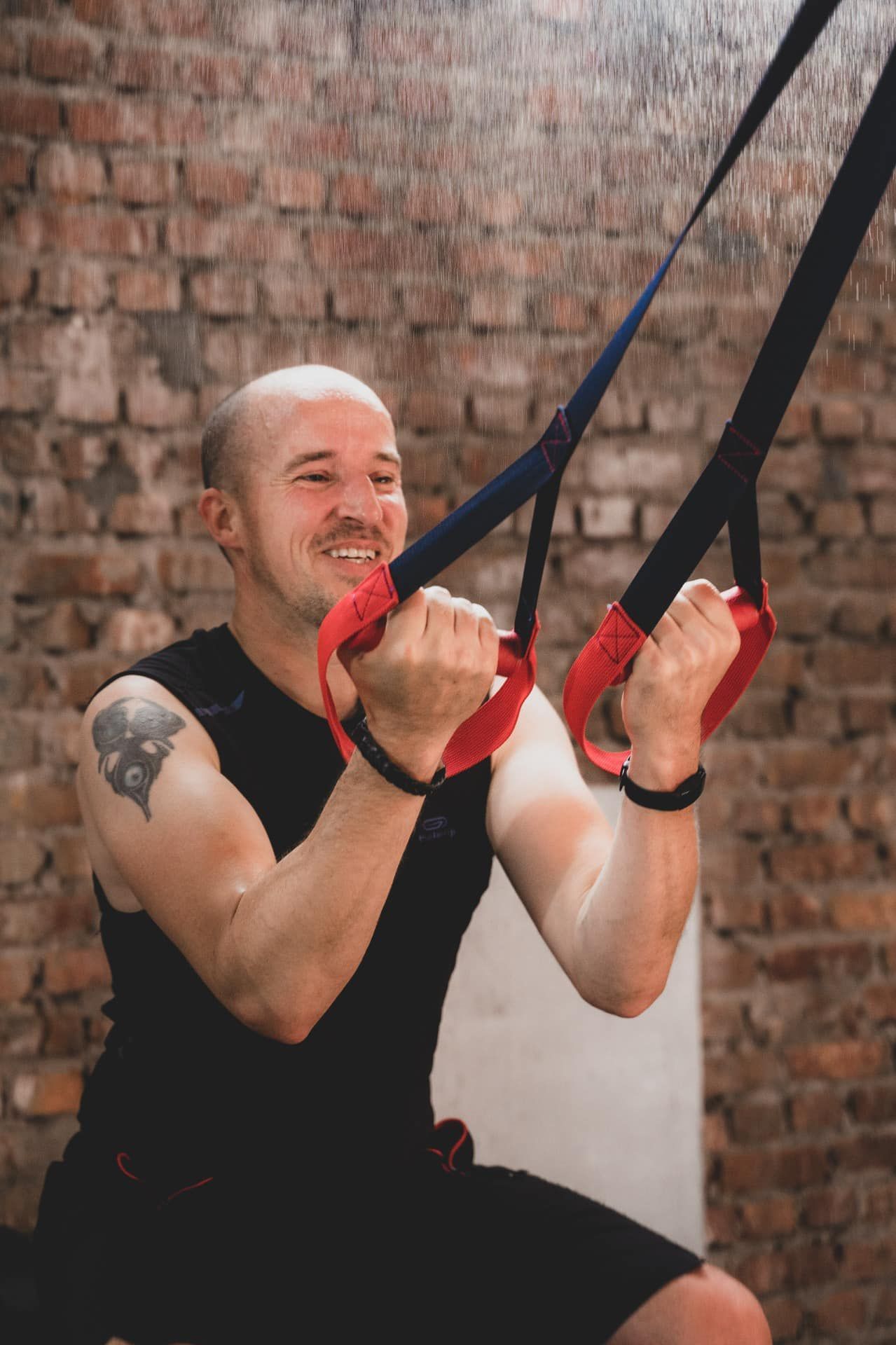 Andy traint in groep, kracht en conditie, Hasselt