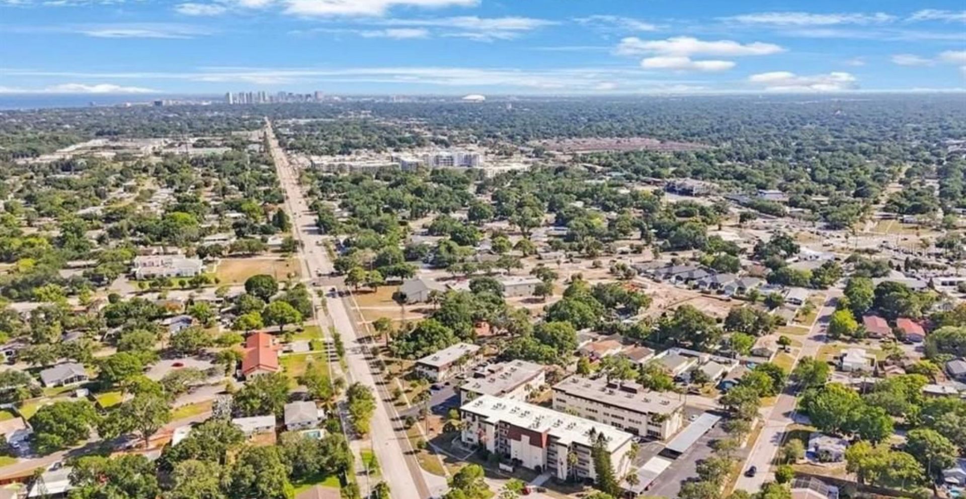 aerial view