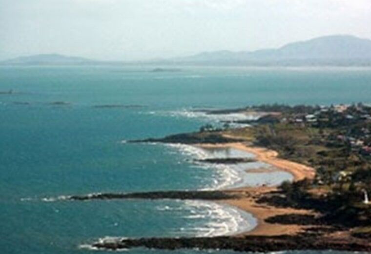 Aerial View Of The Ocean — Accommodation Services in Emu Park, QLD