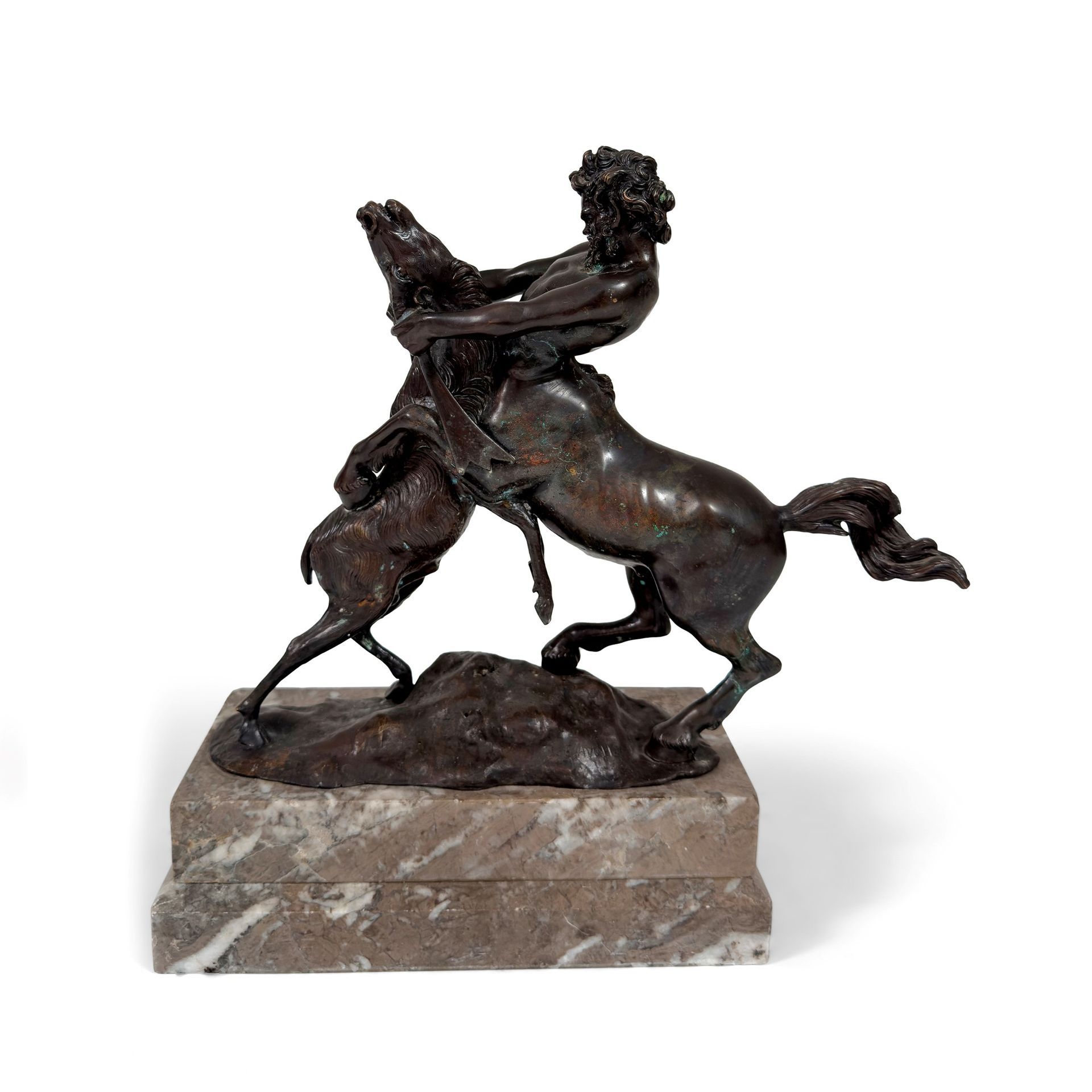 Eugenio Avolio, Lotta fra un centauro e un cervo, Napoli 1876-1929