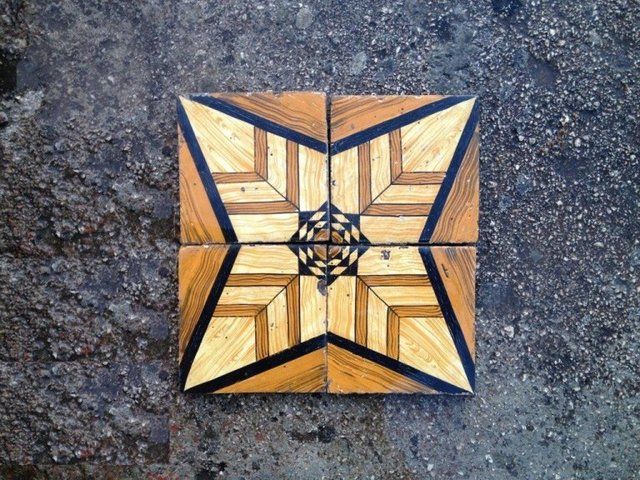 Riggiola 20x20 cm Fabbriche Napoletane. Secolo XIX