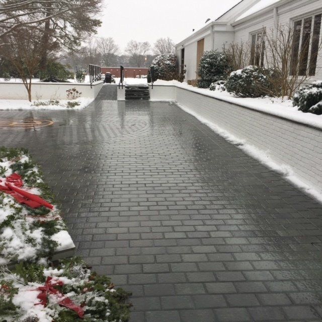 hydronic snow melt system