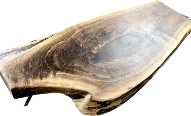 Black Walnut bar top with live edge