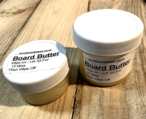 Board butter for charcuterie boards and platters. Cutting board food safe finish