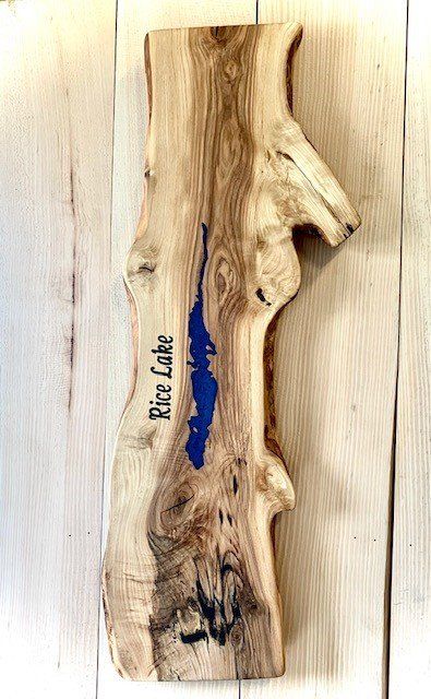 Rice Lake wood serving board rice lake ontario charcuterie board