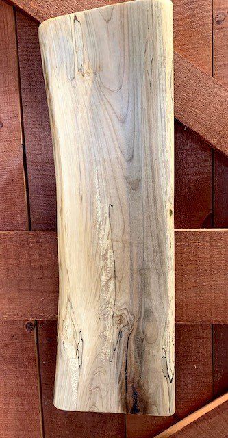 Large Spalted Maple Charcuterie Board. Large Spalted Maple Charcuterie Serving Board.