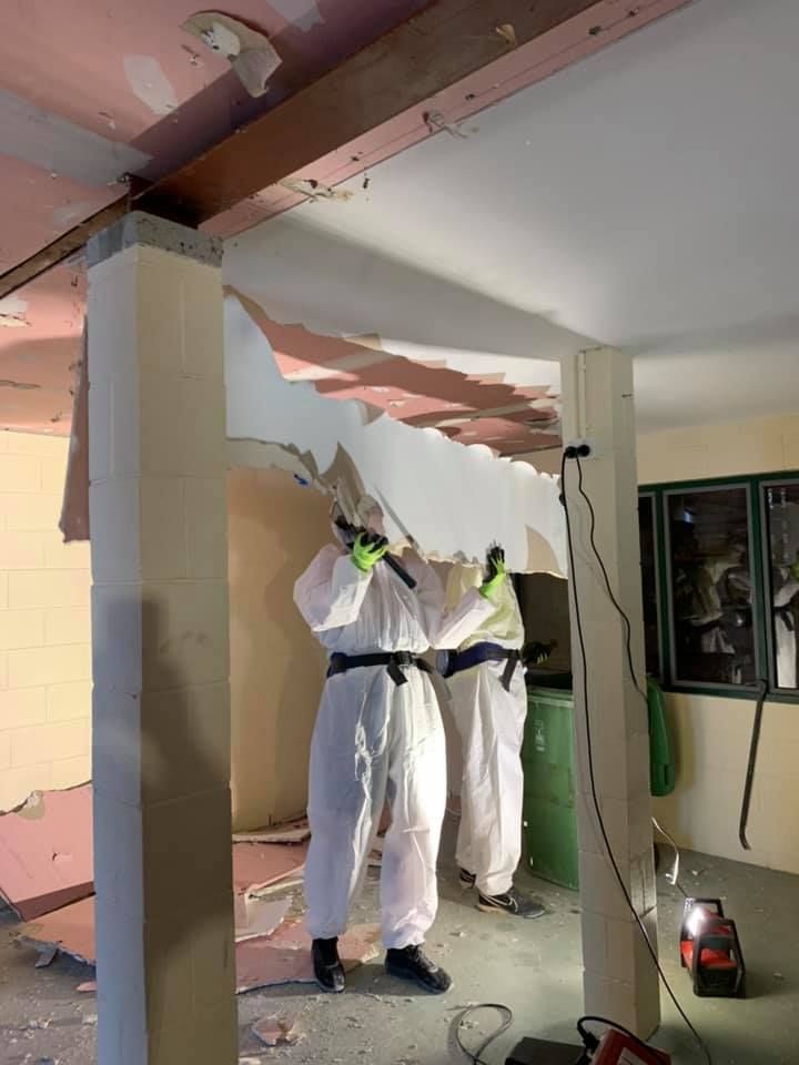 Two Men Are Cleaning the House — Restore All Qld in Fraser Coast, QLD