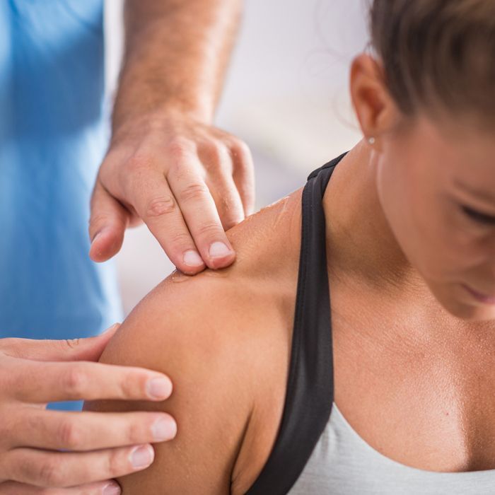 Identifying Pain in Patient's Back — Toowoomba & Roma, QLD — Brownlie Chiropractic Identifying Pain in Patient's Back — Toowoomba & Roma, QLD — Brownlie Chiropractic