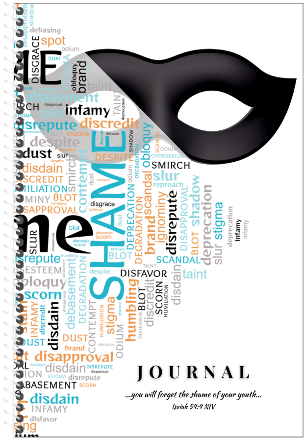 Artisan by NorwoodWorksIT Shame Word Cloud Journal