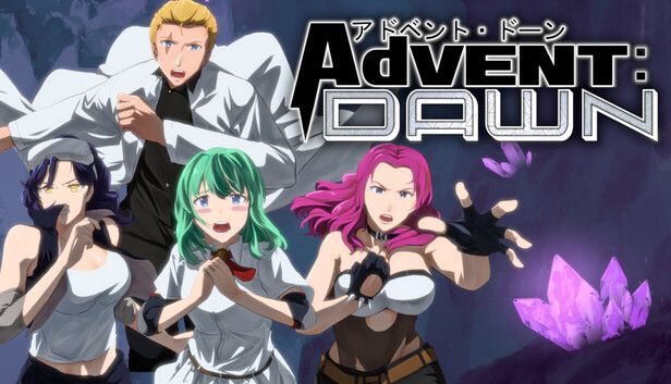 Advent: Dawn”, “visual novel sci-fi”, “caverna”, “cristal antigo”, “mistério”
